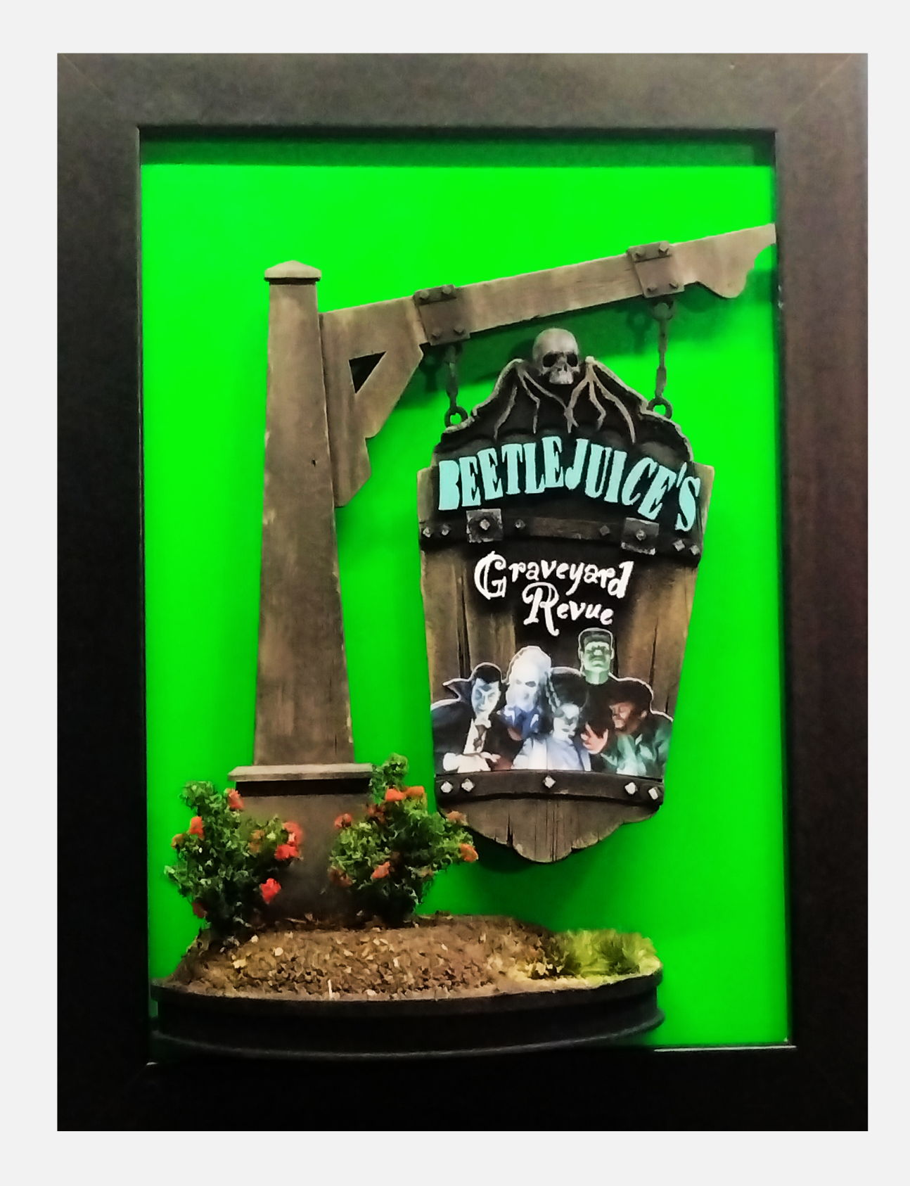 Musical Graveyard Sign