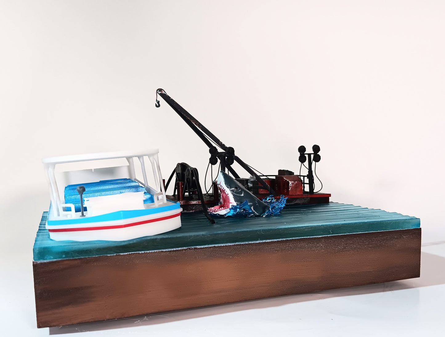 Shark Attack Barge-Ride Vehicle Playset