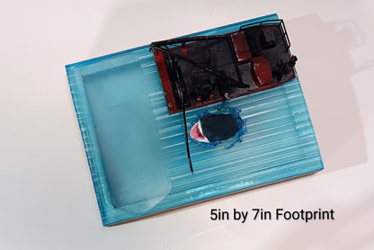 Shark Attack Barge-Ride Vehicle Playset