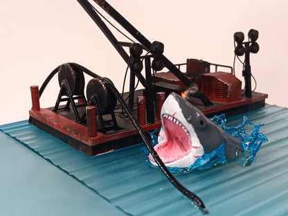 Shark Attack Barge-Ride Vehicle Playset