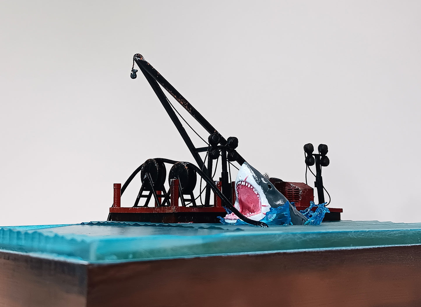 Shark Attack Barge-Ride Vehicle Playset