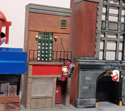 Kitty Kat Club Facade Modular Miniature