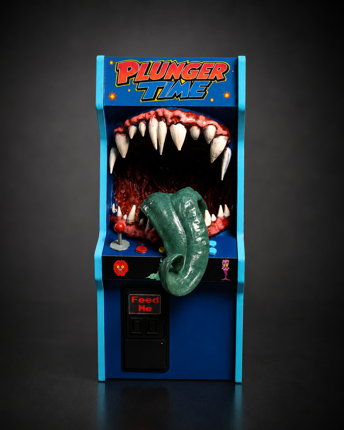 Killer Arcades: Plunger Time – Monster Arcade Cabinet Art Collectible