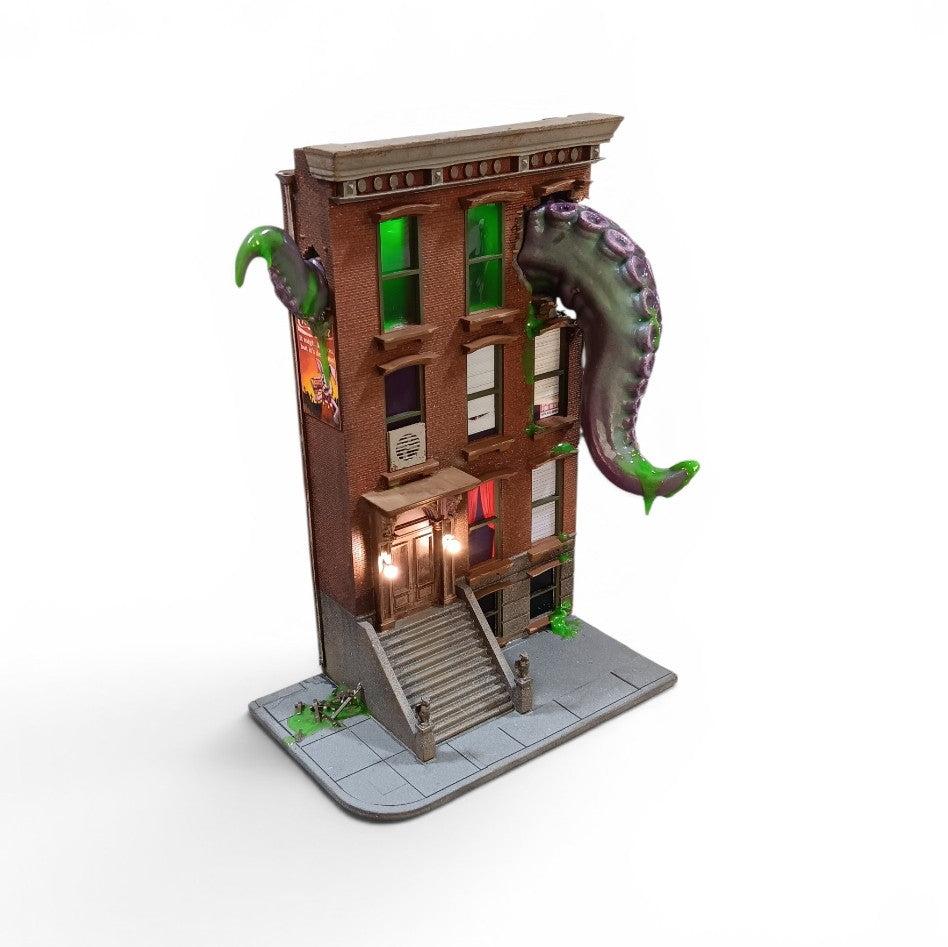 The Brownstone on Clarke St. Original Miniature
