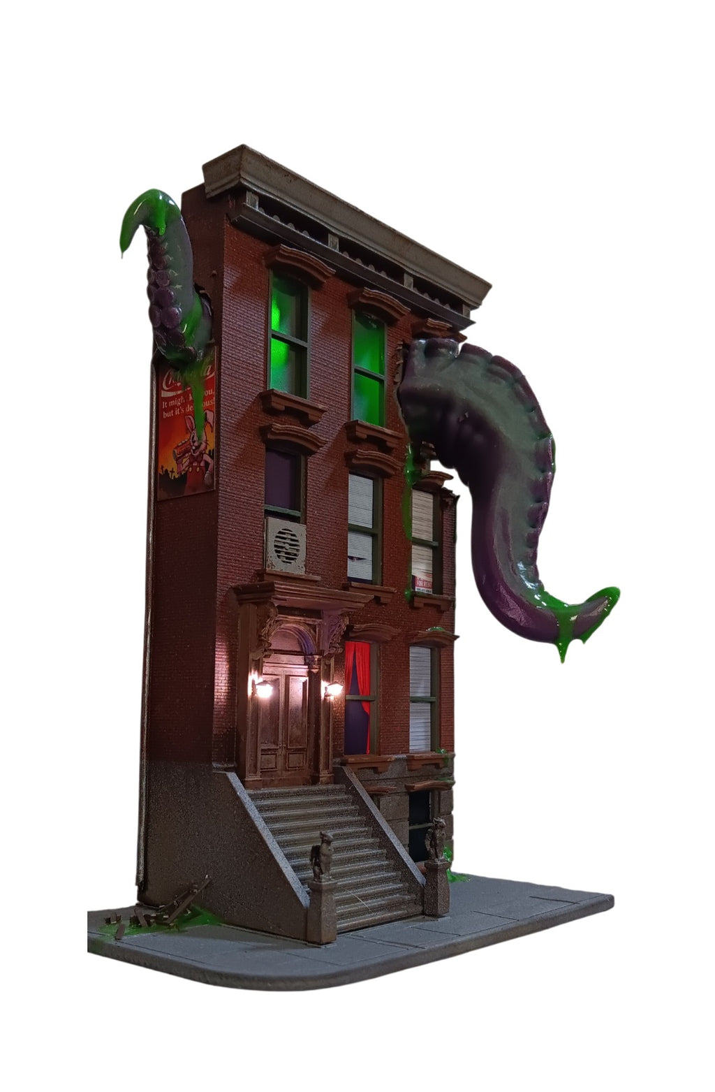 The Brownstone on Clarke St. Original Miniature