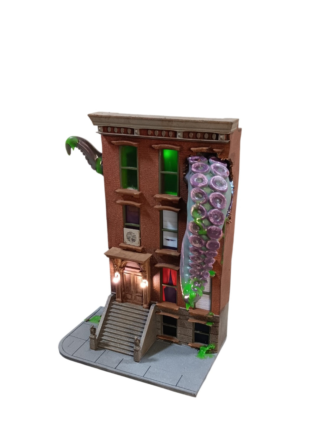 The Brownstone on Clarke St. Original Miniature