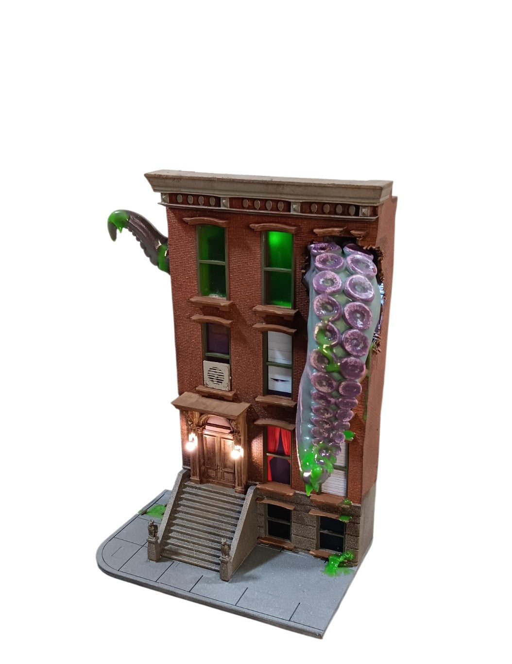 The Brownstone on Clarke St. Original Miniature