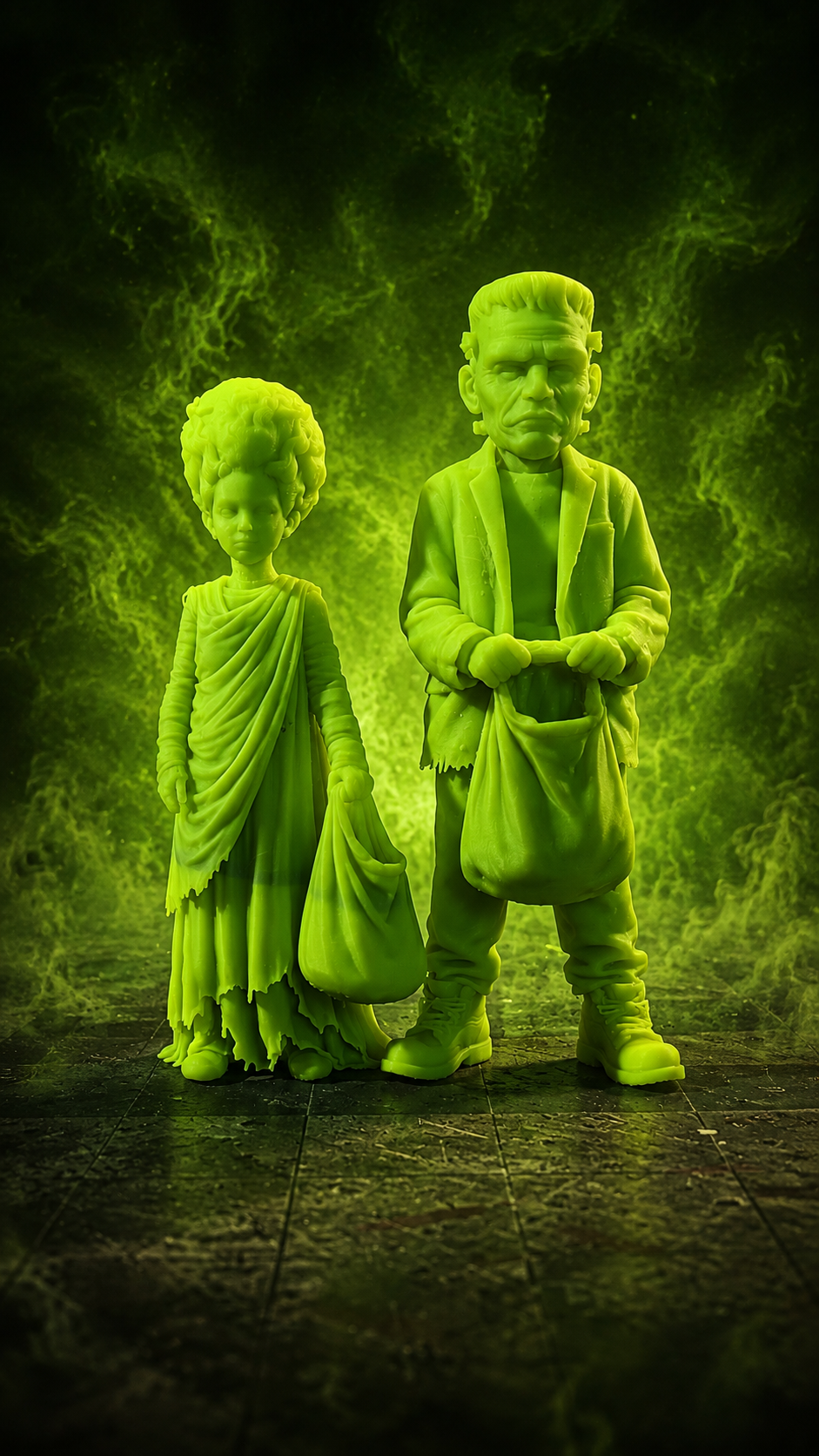 Toxic Masked Misfits (Toxic Green Variant Set Edition of 1 of 1)