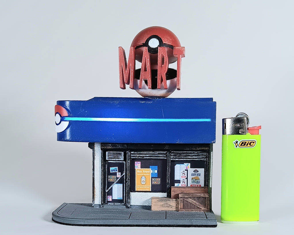 Pokémon- 1/87 Scale Pokémart NYC Bodega Miniature