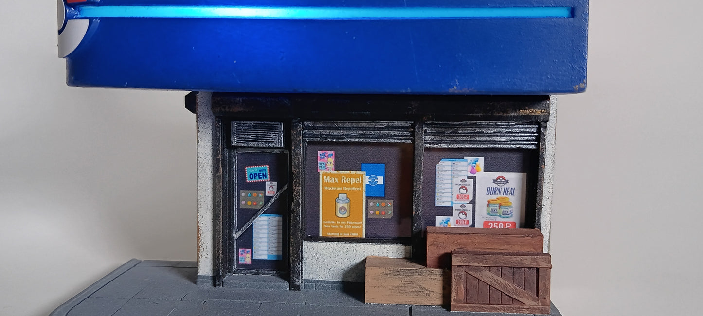 Pokémon- 1/87 Scale Pokémart NYC Bodega Miniature