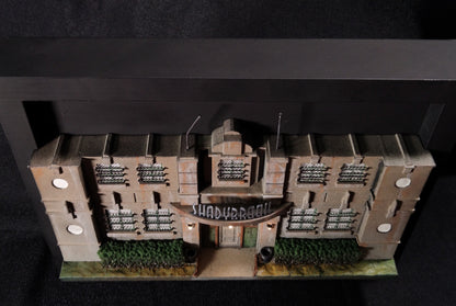 Shadybrook Asylum- “PSYCHO     SCAREAPY” Horror Nights Tribute Miniature