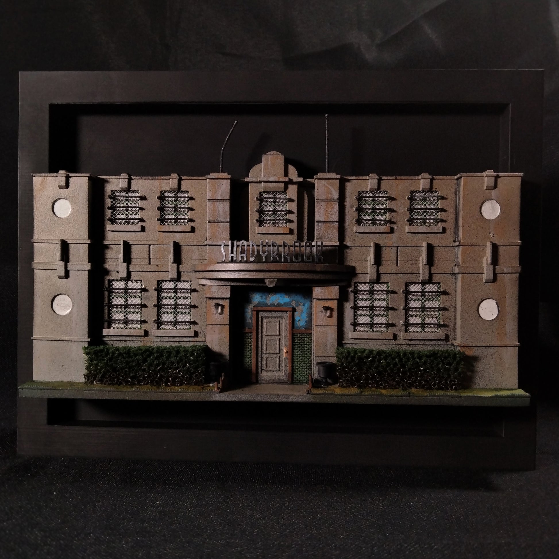 Psychoscareapy Shadybrook Asylum resin diorama – Jack the Clown tribute toy