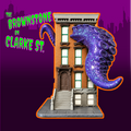 The Brownstone on Clarke St. – Tiny Town Terrors | Handmade Glow-in-the-Dark Horror Designer Art Toy